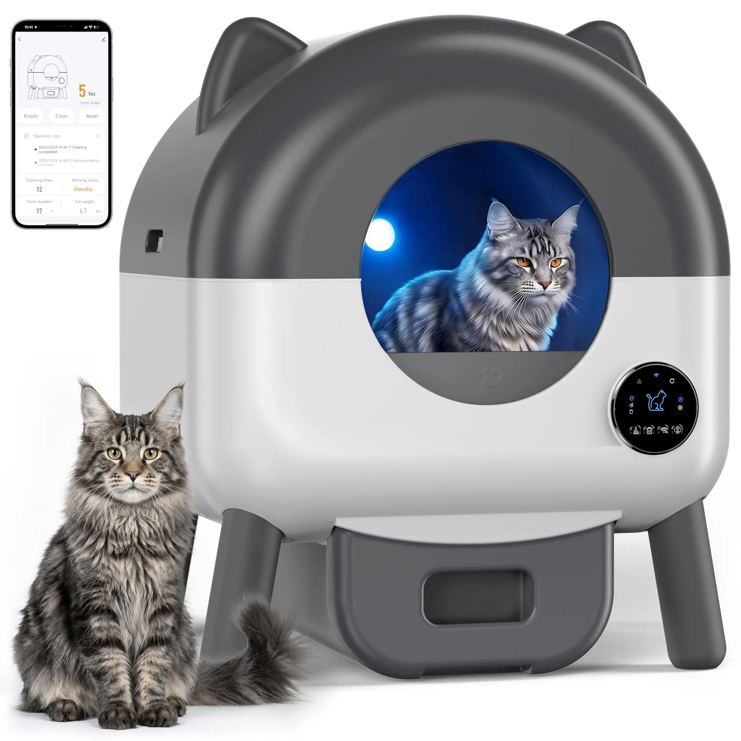 Self Cleaning Cat Litter Box