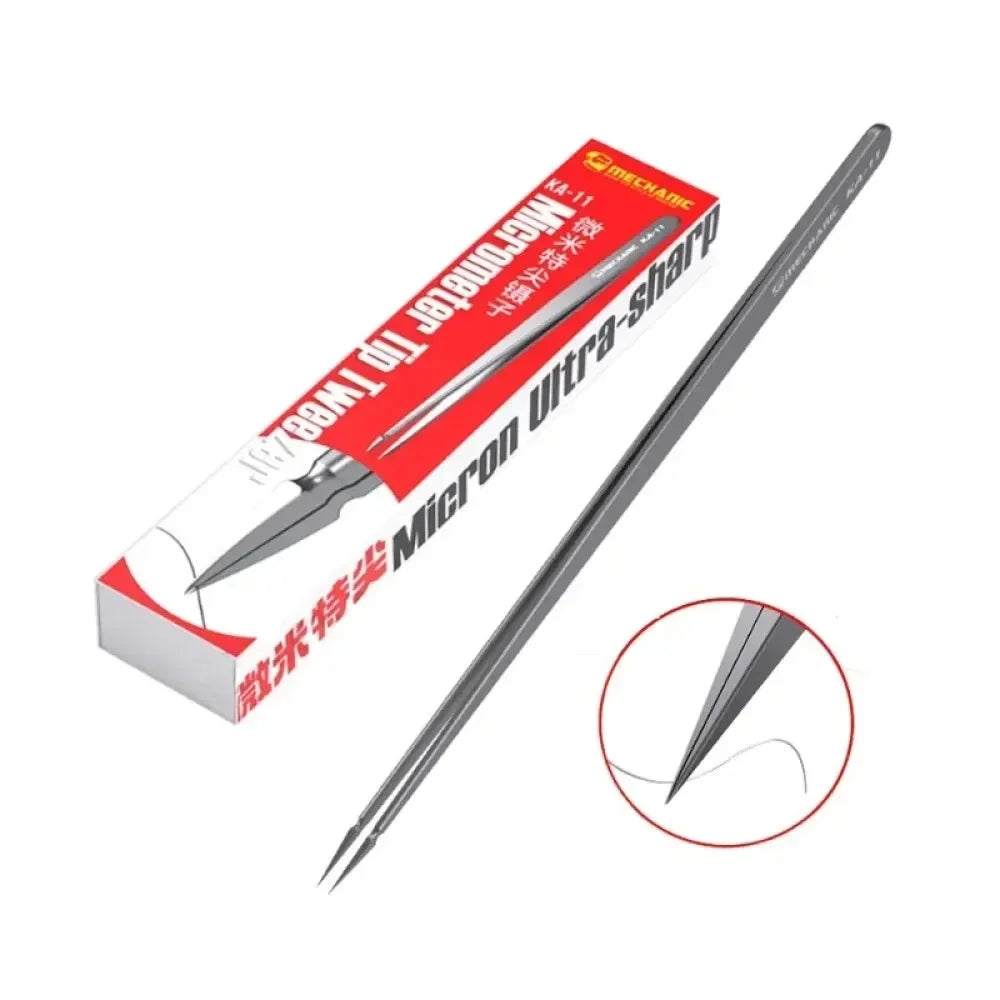 Pointed Micrometer Tweezers Non-magnetic