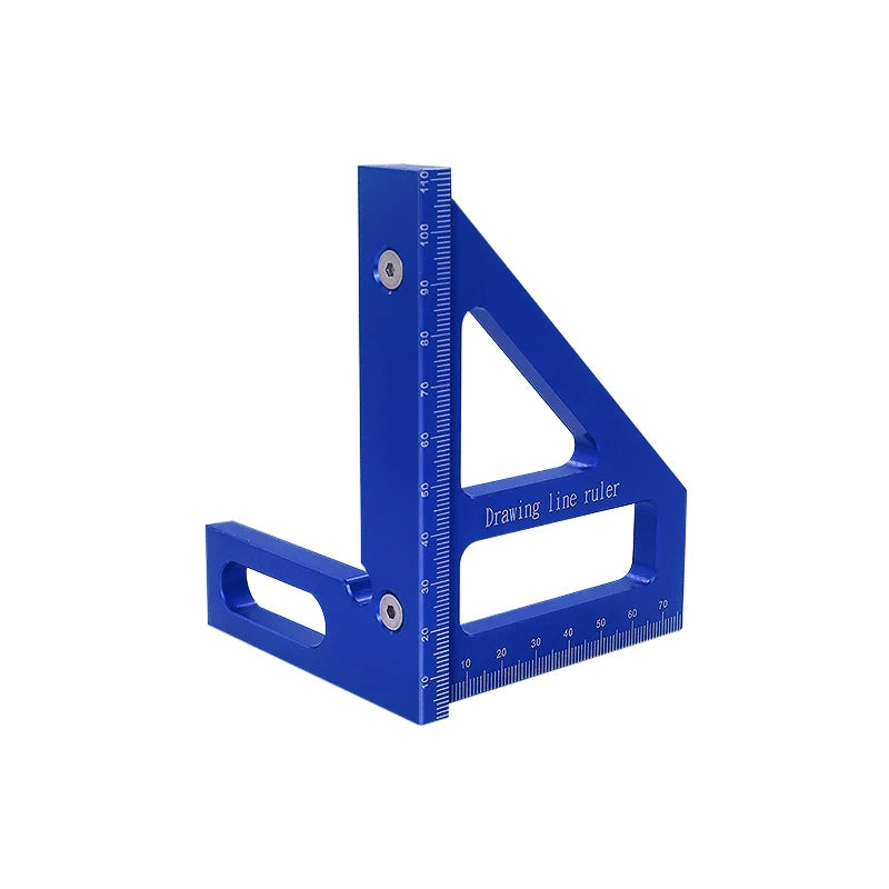 Woodworking Square Protractor Measuring Tool for Engineer