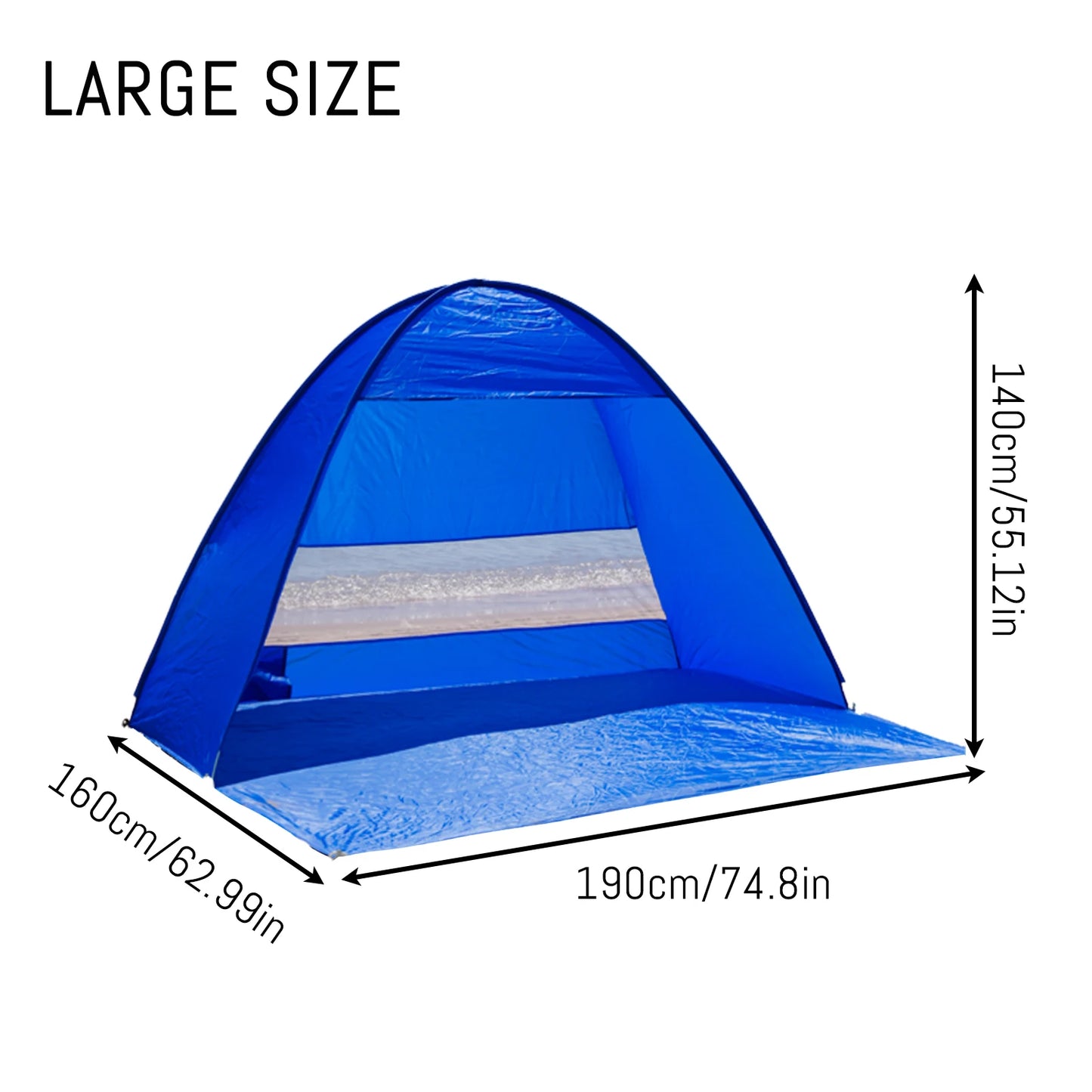 Beach Camping Tent Sun Shelter & Changing Room