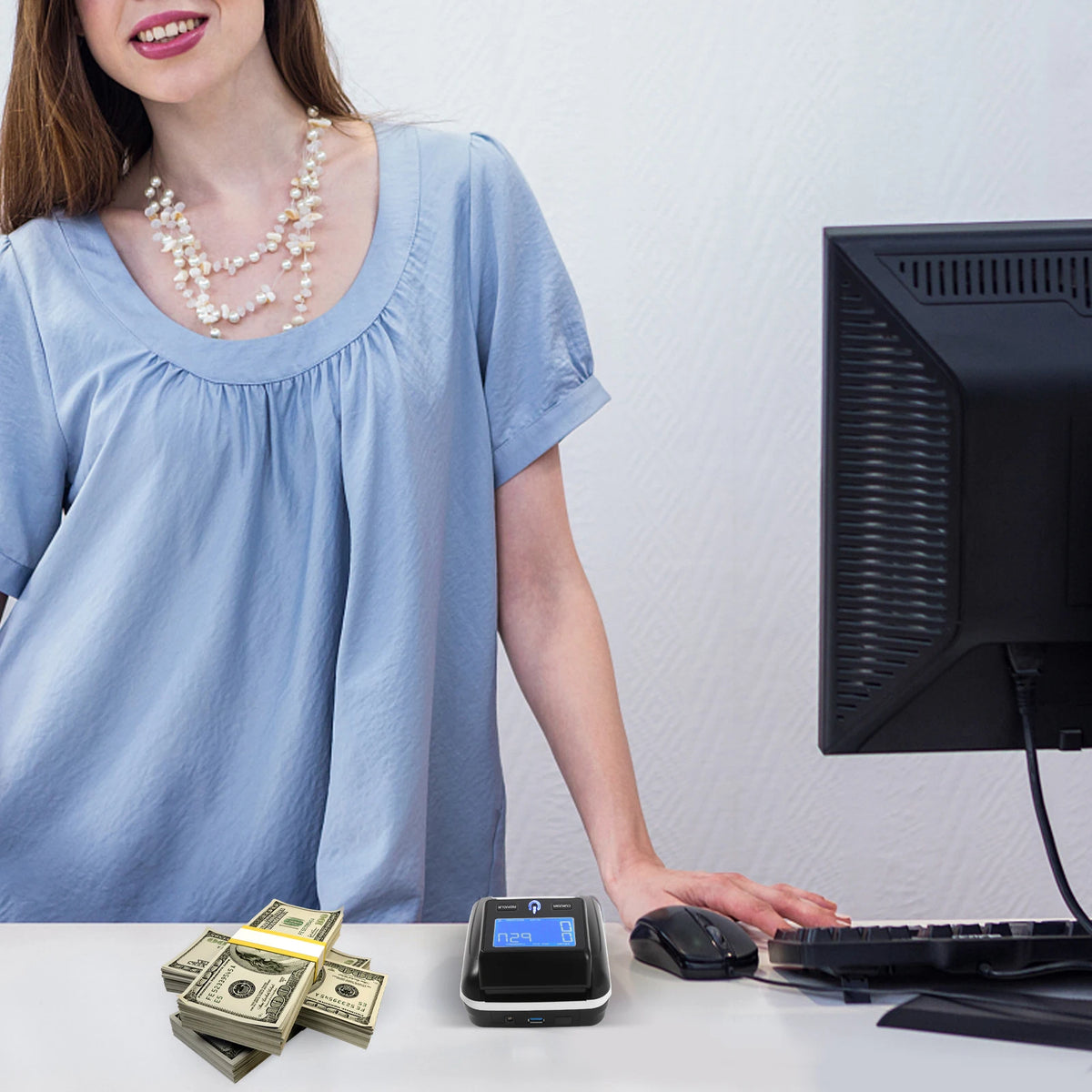 Counterfeit Bill Detector Portable Money Checker