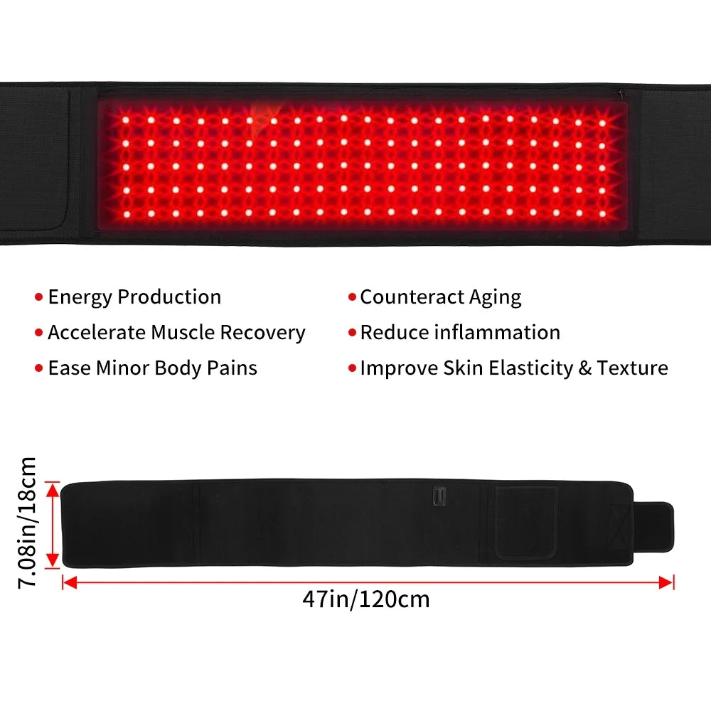 Red Light Therapy Belt for Relaxing Muscle
