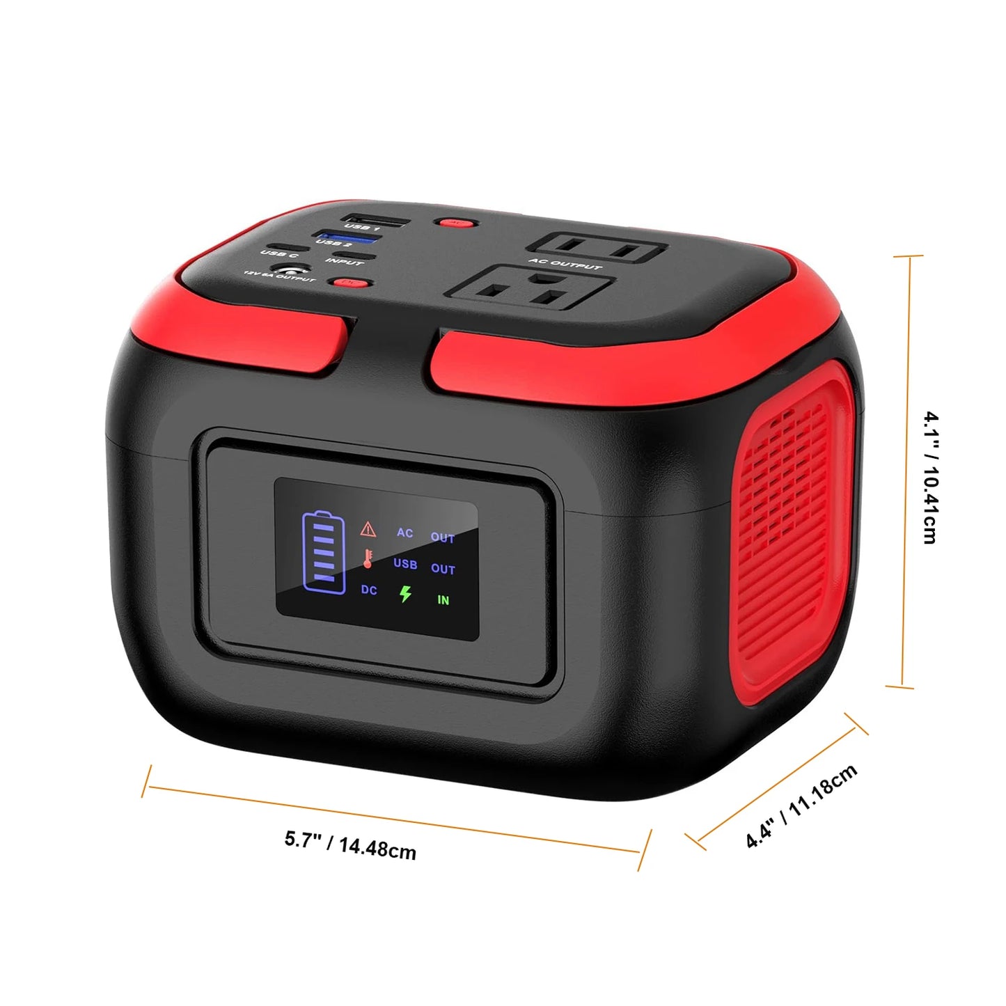 Portable Power Station, 110V AC Outlets For Camping