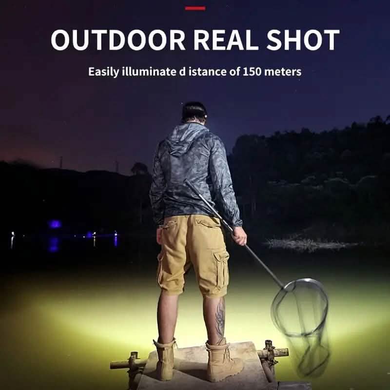 5 LED Headlamp High Lumens Super Bright Outdoor Headlight