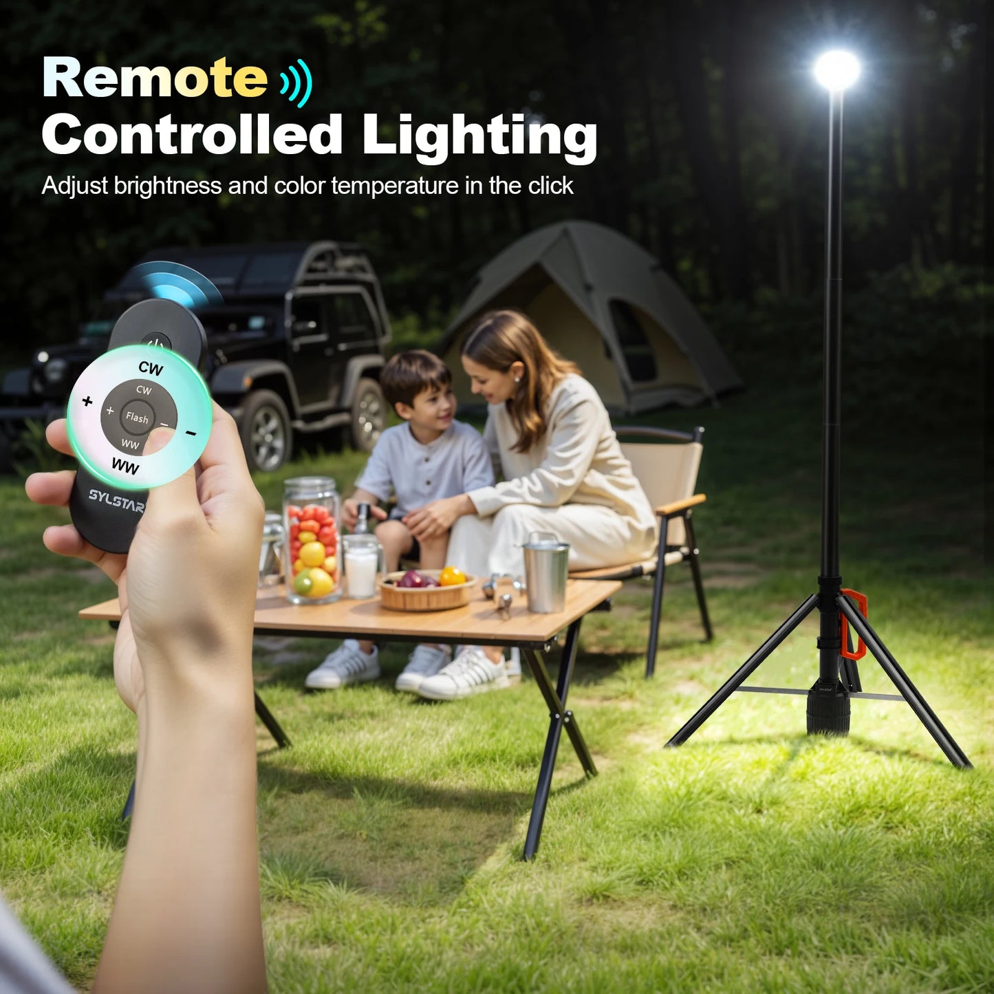 Rechargeable Work Light, Camping