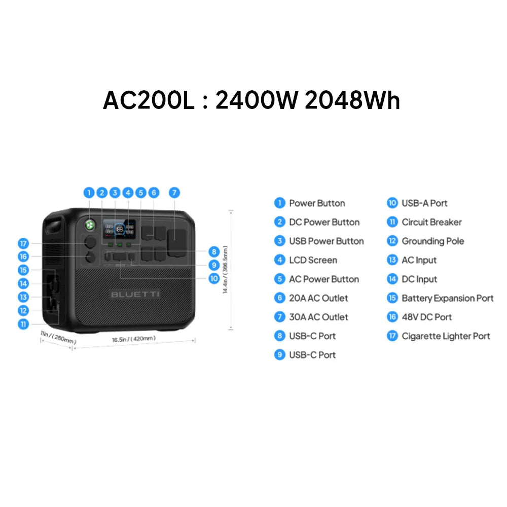 Portable Power Station Solar Generator