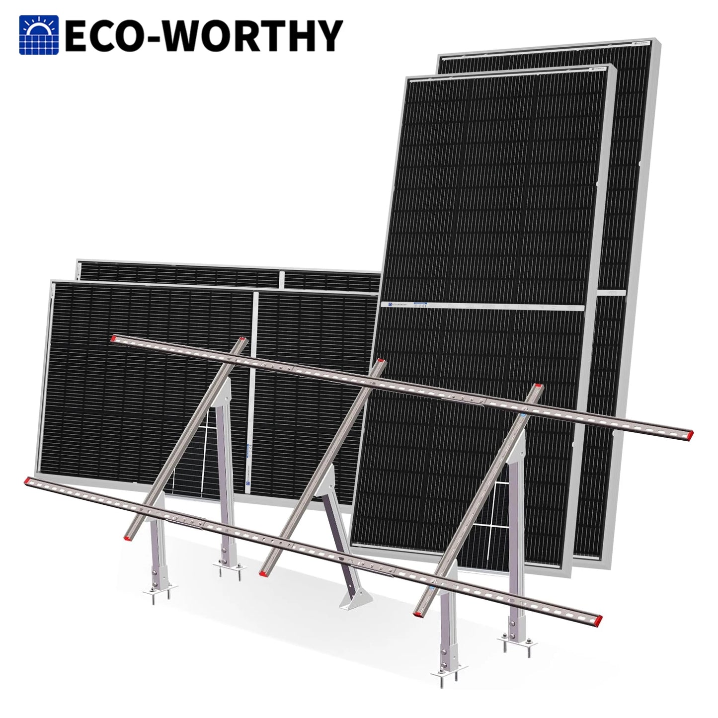 Solar Panels with Upgrade Ground Mount