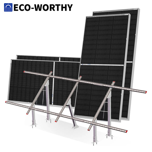 Solar Panels with Upgrade Ground Mount