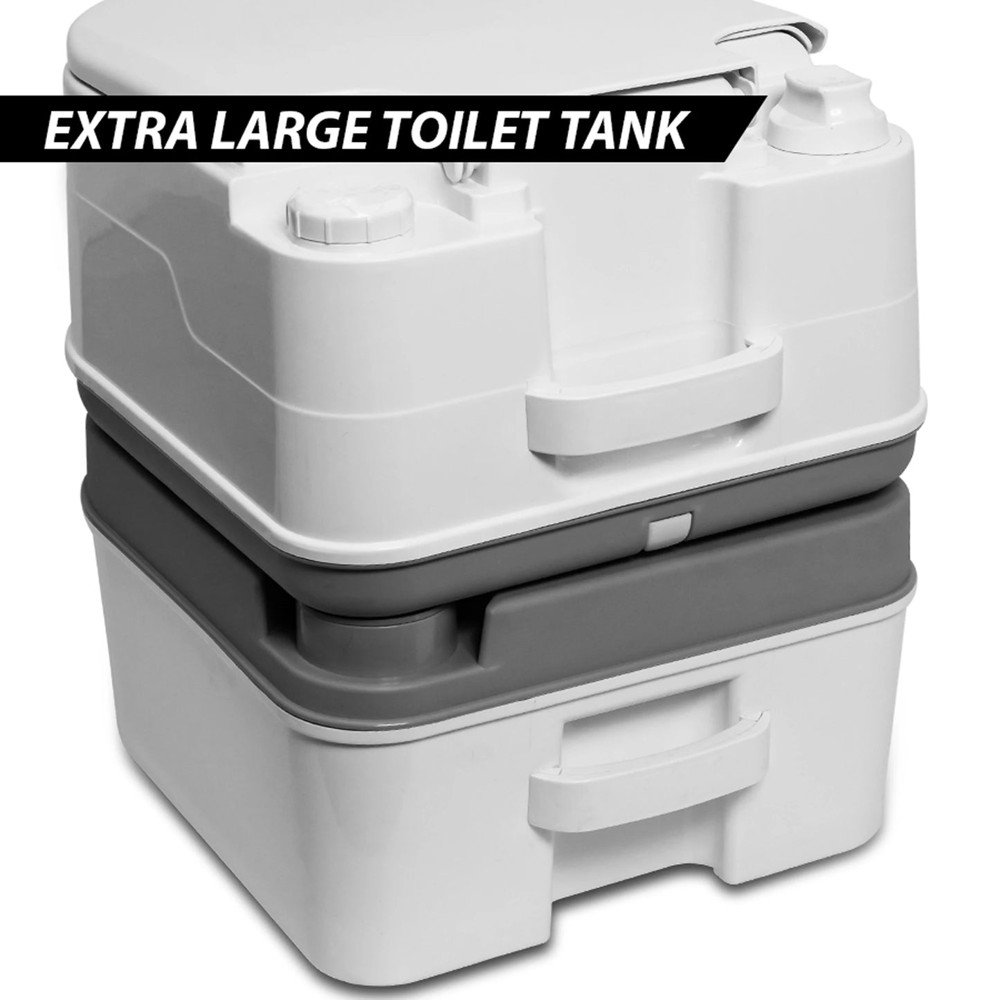 Portable Toilet Camping  with  Leak-Proof Pumping