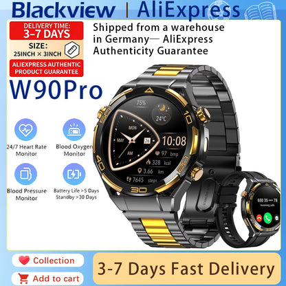 GPS Smartwatch with Flashlight, Bluetooth, Waterproof  for Men Women
