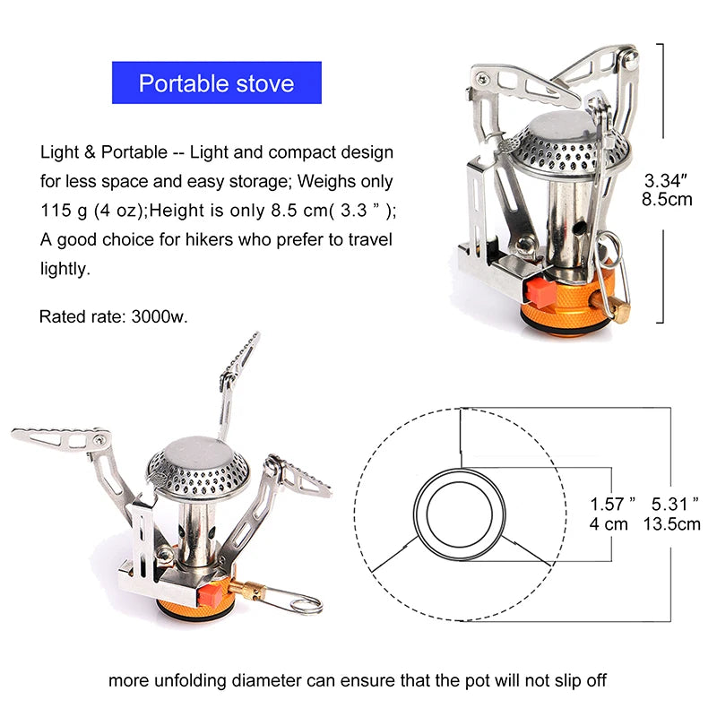 Camping Cookware Set Outdoor Tableware Supplies
