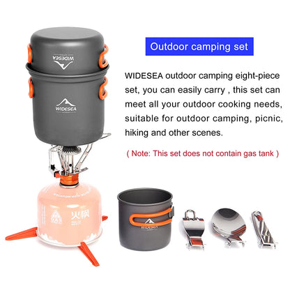 Camping Cookware Set Outdoor Tableware Supplies