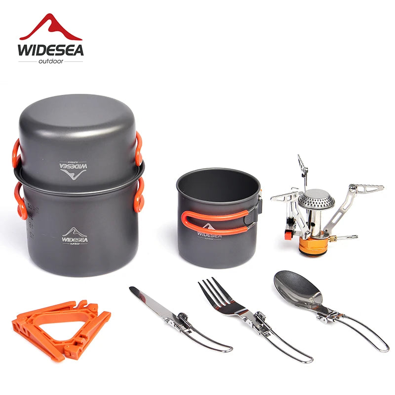 Camping Cookware Set Outdoor Tableware Supplies