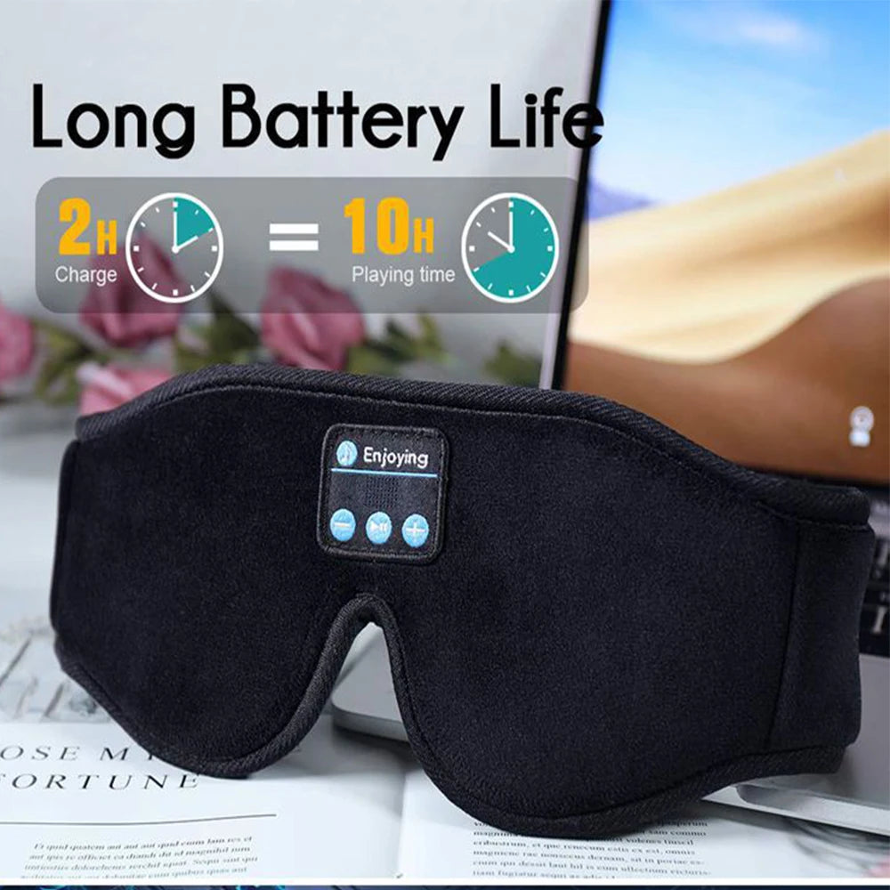 Mask For Sleep Headphones Play Music