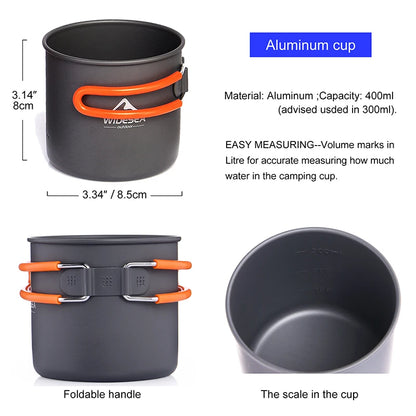 Camping Cookware Set Outdoor Tableware Supplies