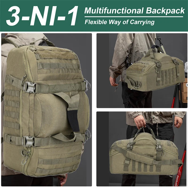 Army Outdoor Mountaineering Duffel Bag