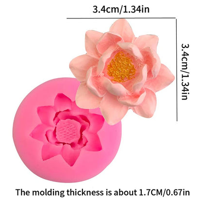 Rose Garland Silicone Fondant Mold For Cake