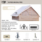 Inflatable Camping Tent, for 4-8 Persons,