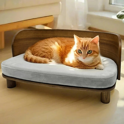 Elevated Pet Sofa  Bed with Cushion