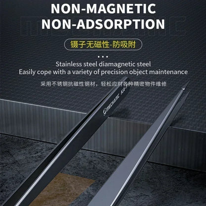 Pointed Micrometer Tweezers Non-magnetic