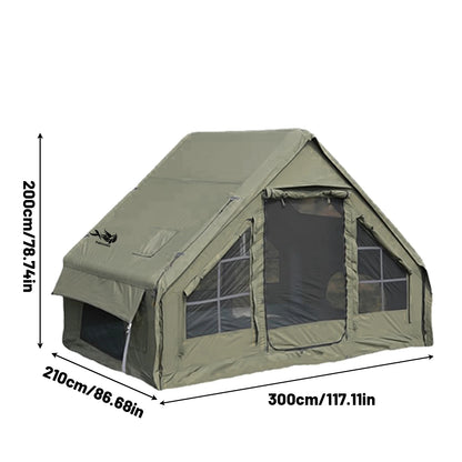 Inflatable Camping Tent with Skylight