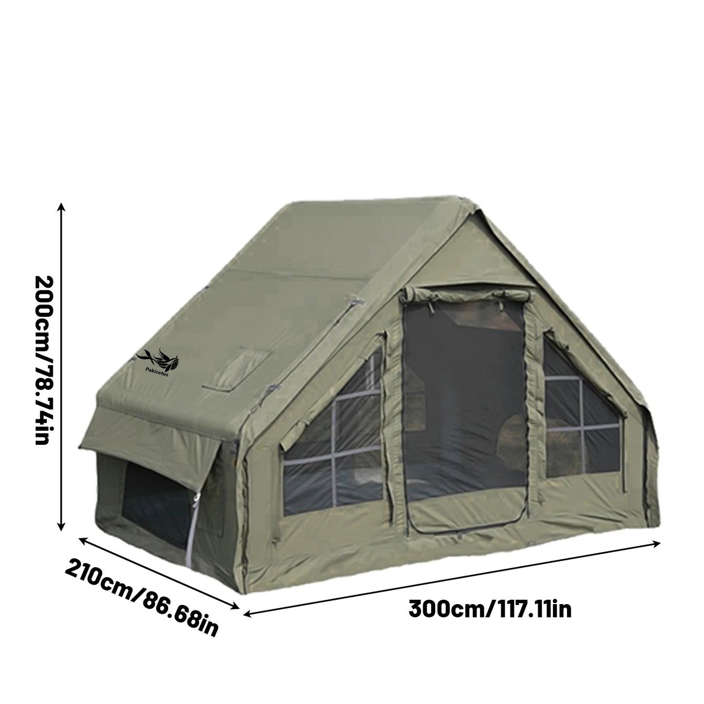 Inflatable Camping Tent - Quick-Setup