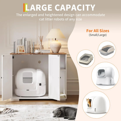 Cat Litter Enclosure For Litter Robot