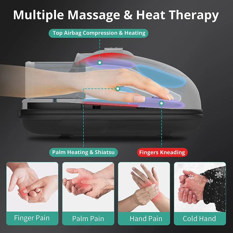 Hand  Hot Compress Palm Acupoint Massager