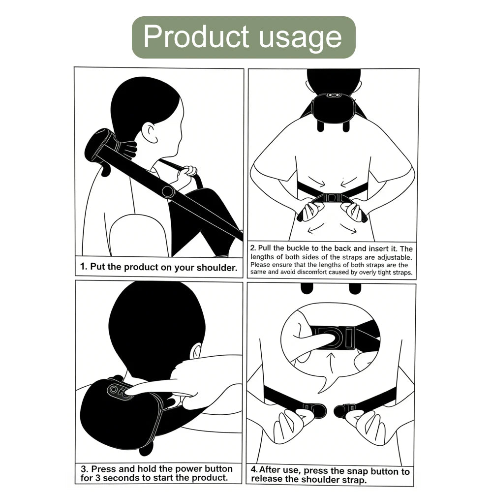 Neck Massager to Relieve Neck Shoulder Pain