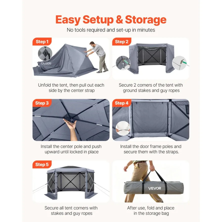 Pop Up Gazebo Camping Canopy