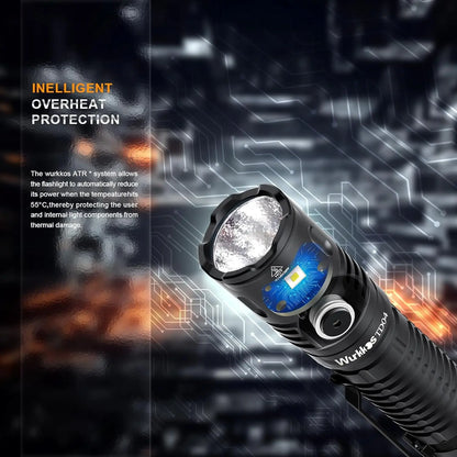 Rechargeable Dual-Mode Tactical Flashlight
