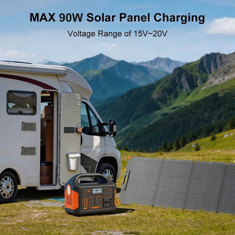 Portable Solar Generator  Backup Power Bank