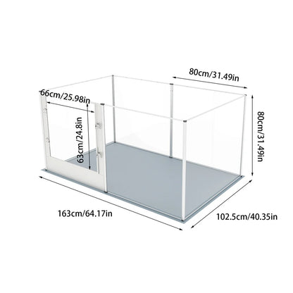 Dog Playpen, Whelping Pen, Puppy Playpen with Waterproof Fertility Pad