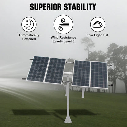 Solar Panel Single Axis Tracking System