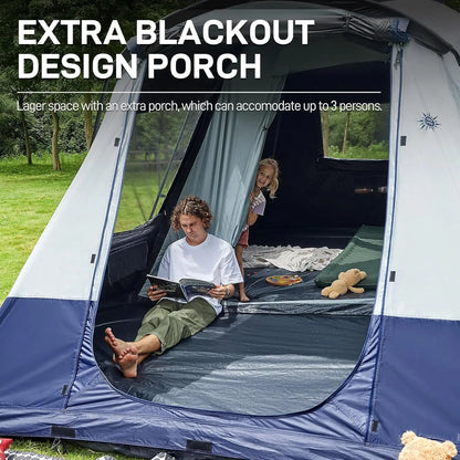 Blackout Design Cabin Tent, Camping, Family