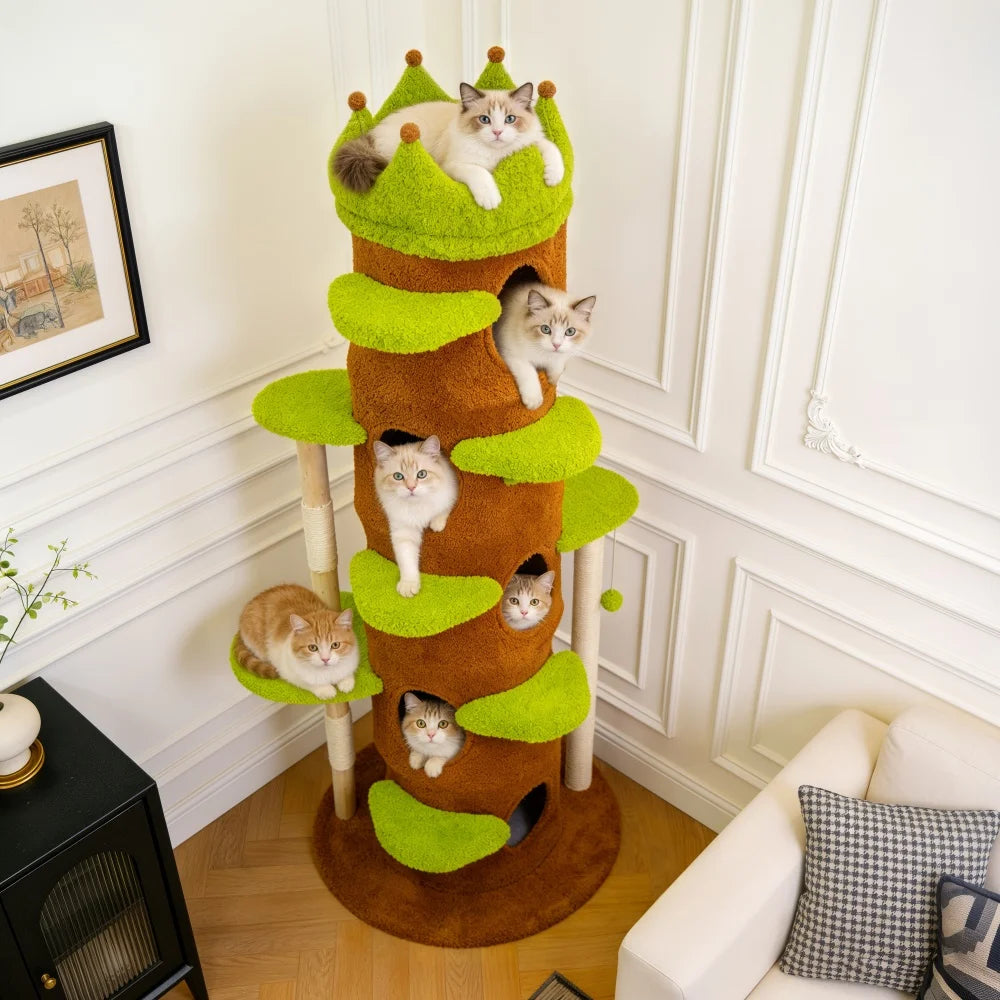 Cat Tree Tower with Scratching Post