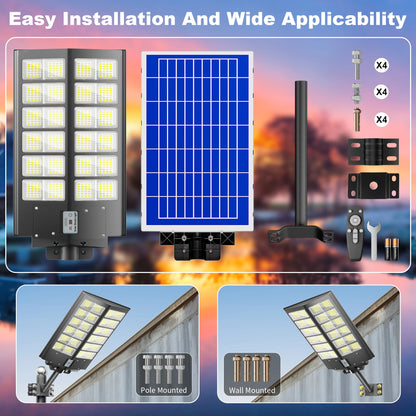 waterproof solar street lights.
