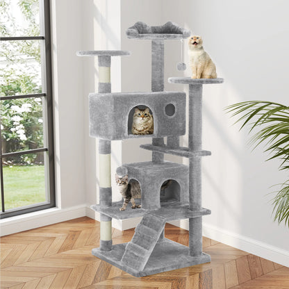 Cat Tree Tower Multi-Level with Sisal Scratching Post