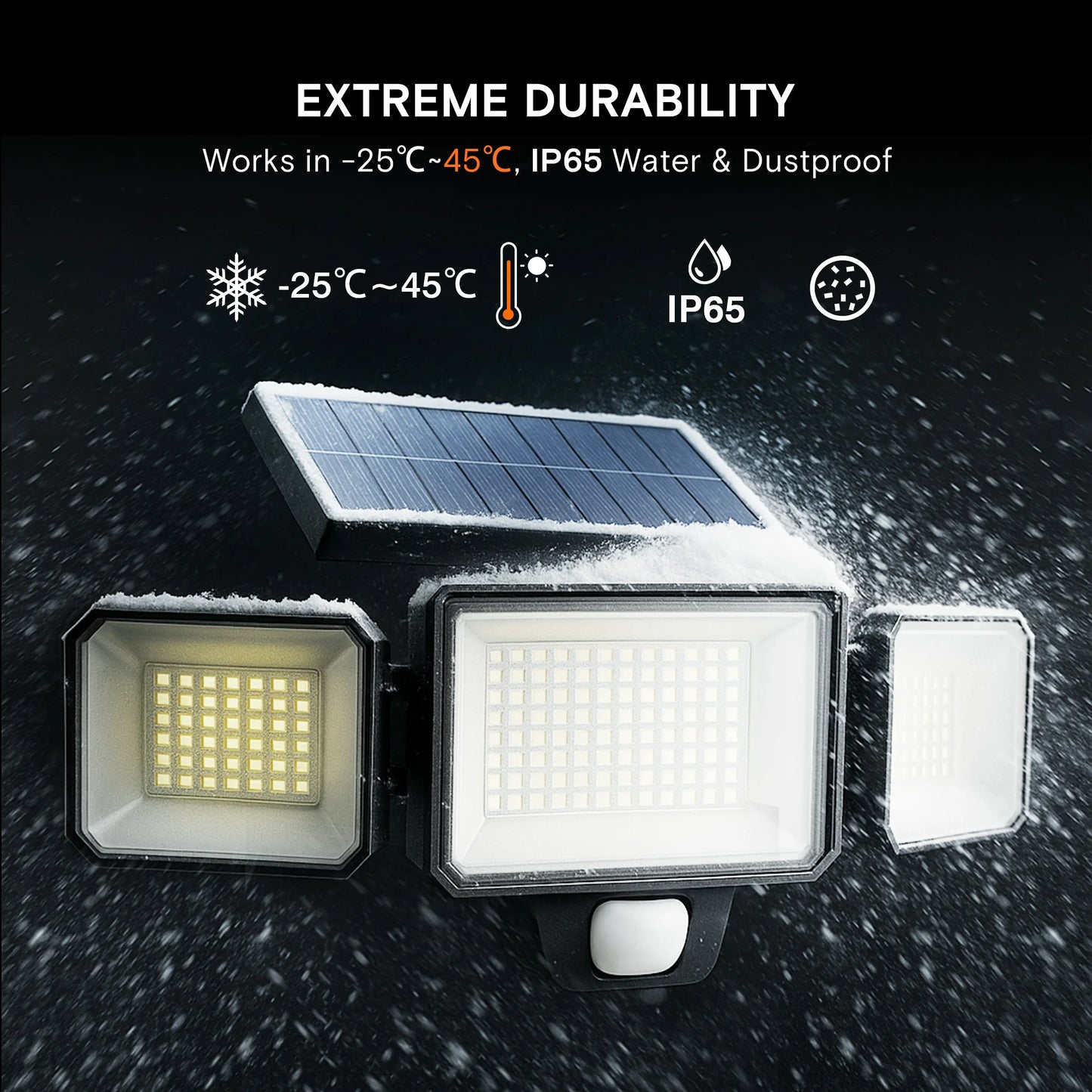 Motion Sensor Security Light for Porches Garages Yards