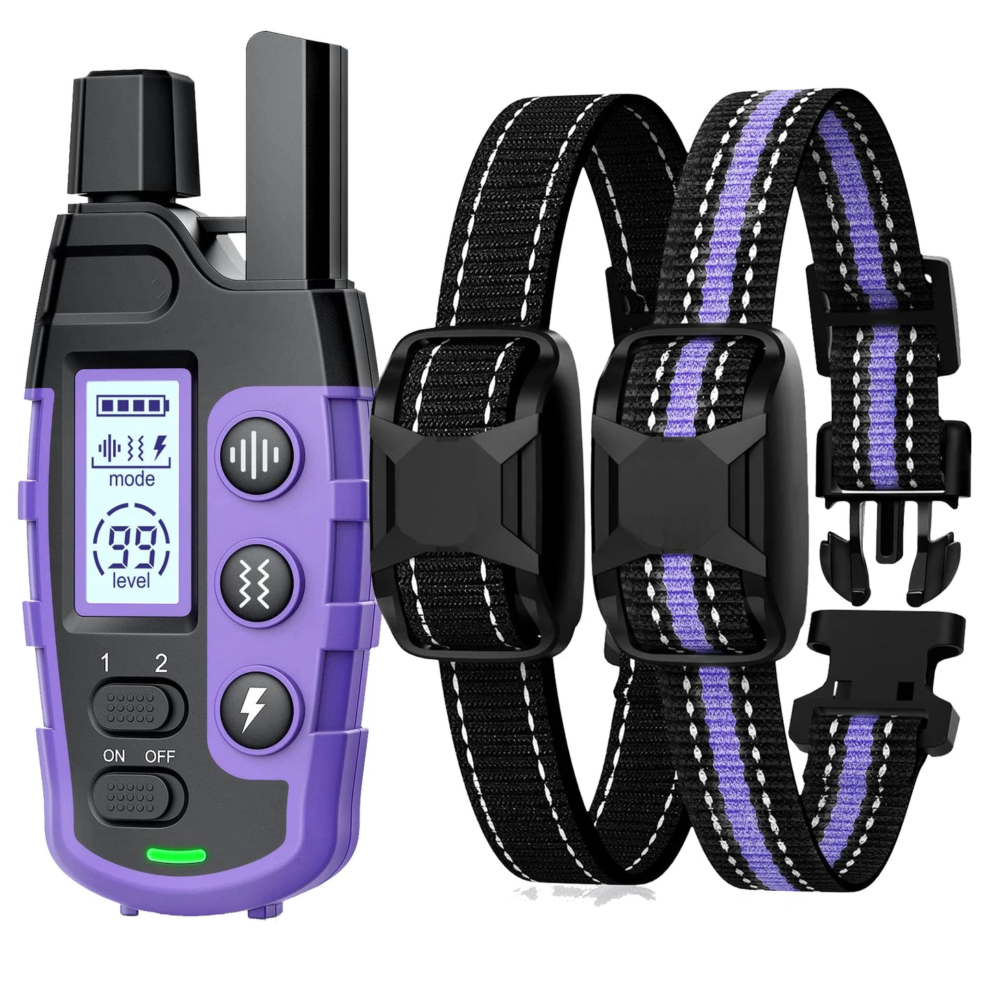 Electric Dog Training Collar For 5-120lbs Puppy
