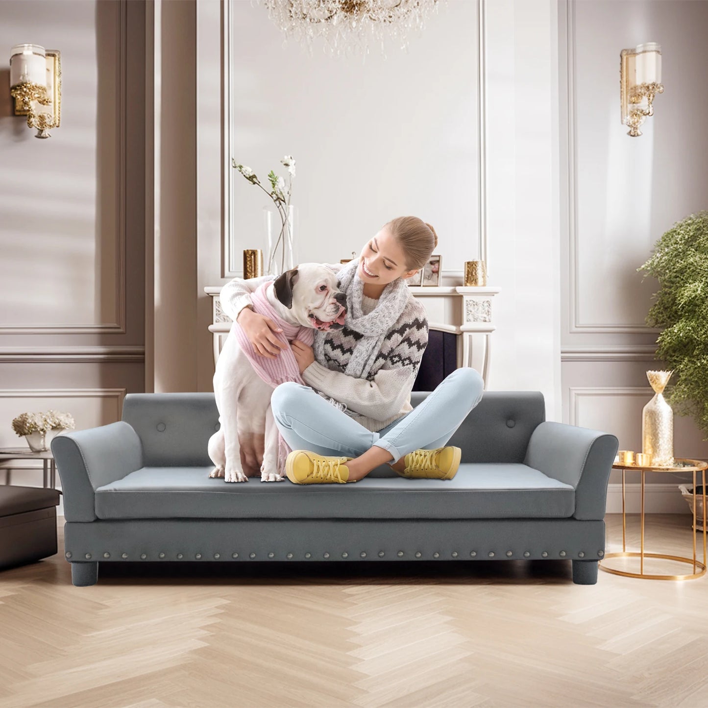 Pet Bed for Medium and Large Dogs