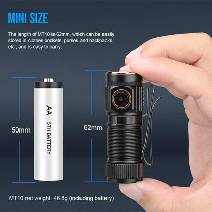 LED  Flashlight 1000 Lumens with Magnet