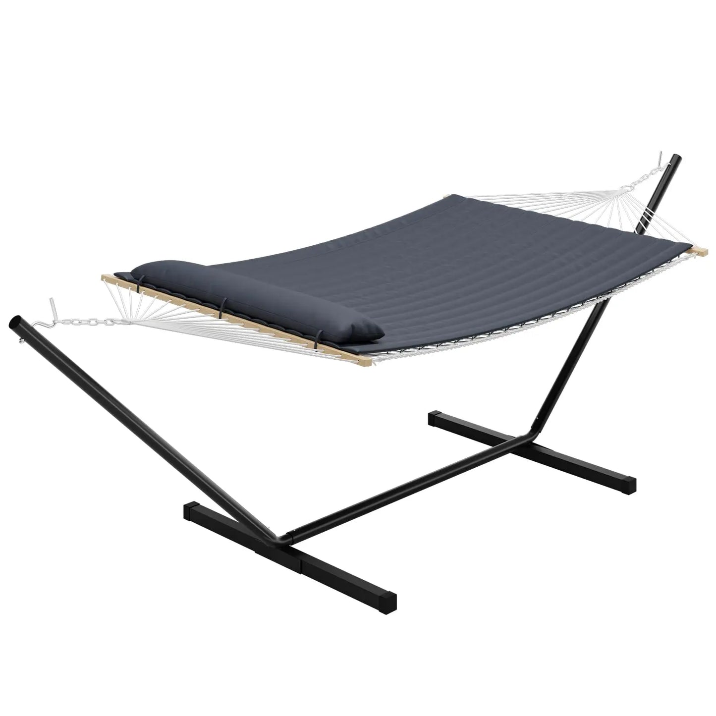 Double Hammock with  Steel Stand