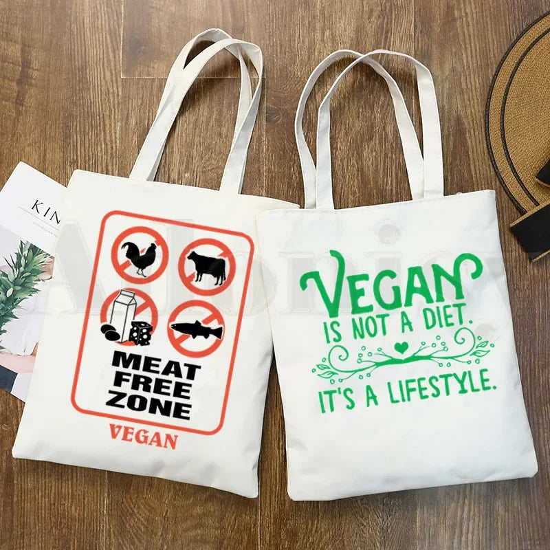 Reusable Shopping Canvas Tote Bags