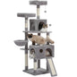 Multi-Level Cat Tree Tower with Sisal Scratching Post