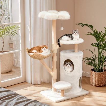 Cat Tree Tower, Scratching Post, Cat Condo House