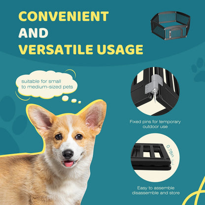 Dog Playpen  for Medium Dogs Indoor Outdoor