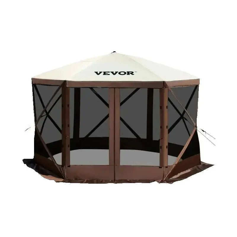 Pop-up Camping Gazebo Canopy Shelter 6 Sided