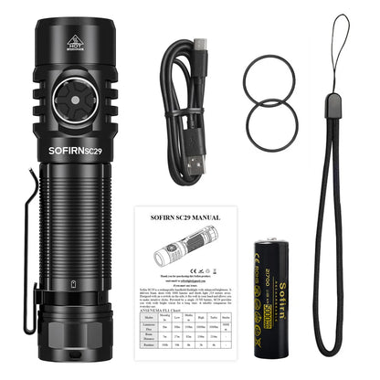 Flashlight, Rechargeable, LED,