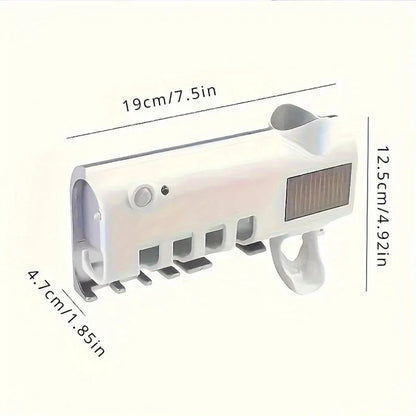 Blue Light Disinfection Toothbrush Holder